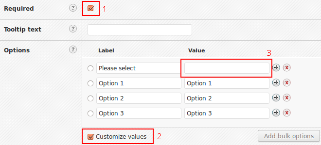 How Do I Add A Please Select Required Option To The Dropdown Menu Themecatcher Support