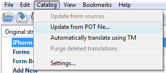 how to upload poedit files