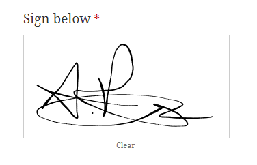 html canvas signature pad