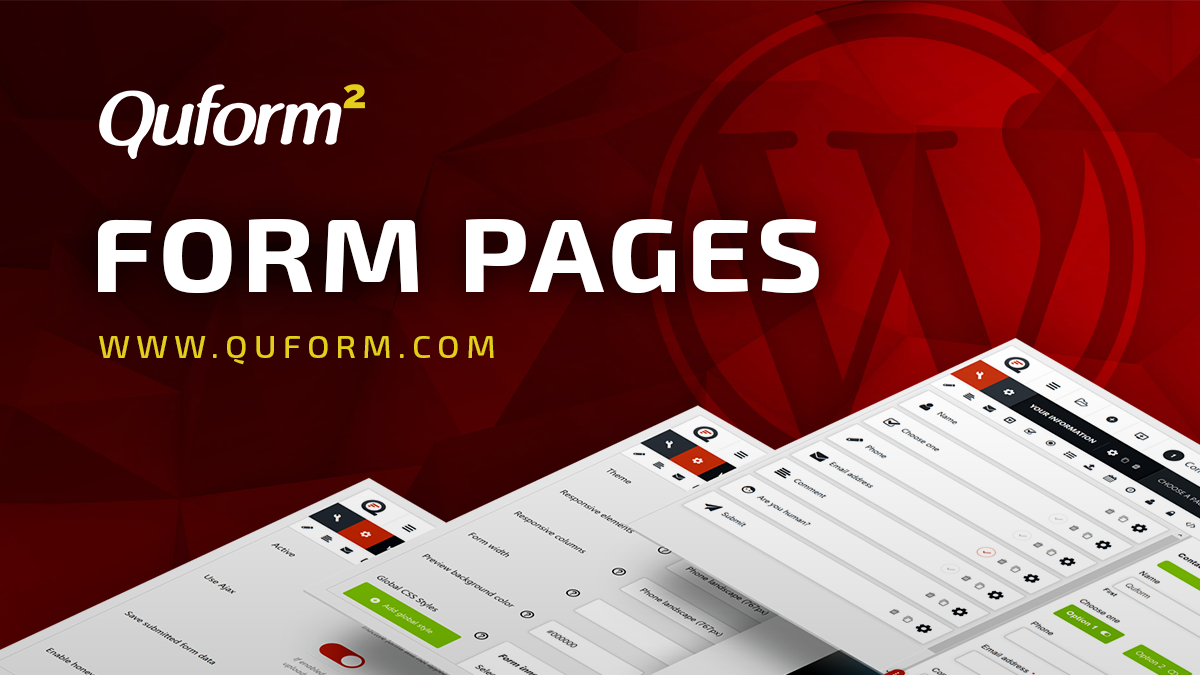 Page forms