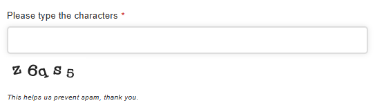 CAPTCHA element