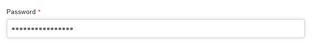 Password element